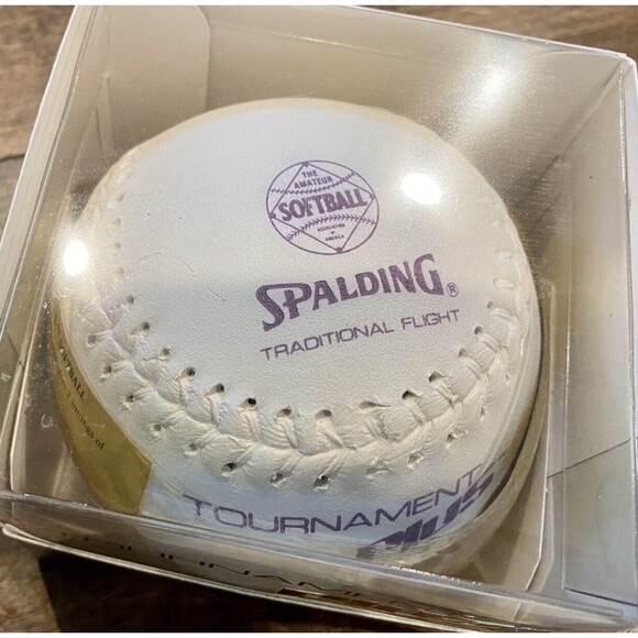 Spalding 1986 Tacithane Softball Traditional Flight 2-PACK - Picture 1 of 4